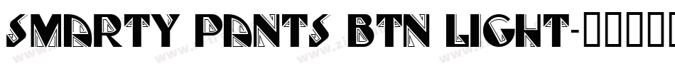 Smarty Pants BTN Light字体转换